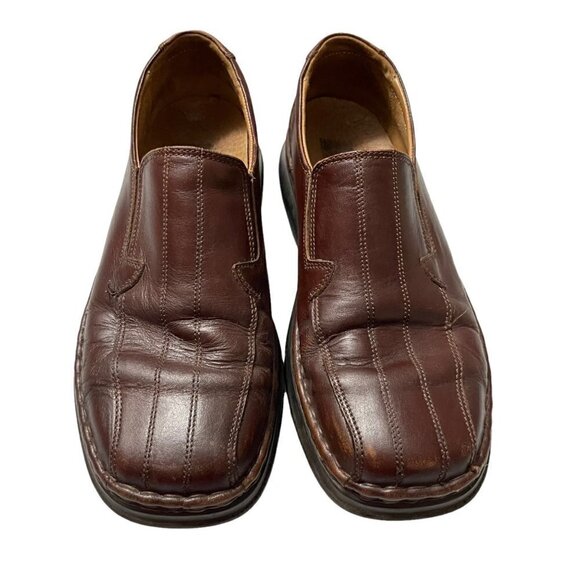 Josef Seibel Men\'s Brown Genuine Leather Slip On Loafer Shoes Size EU 42/US 9 main image 5